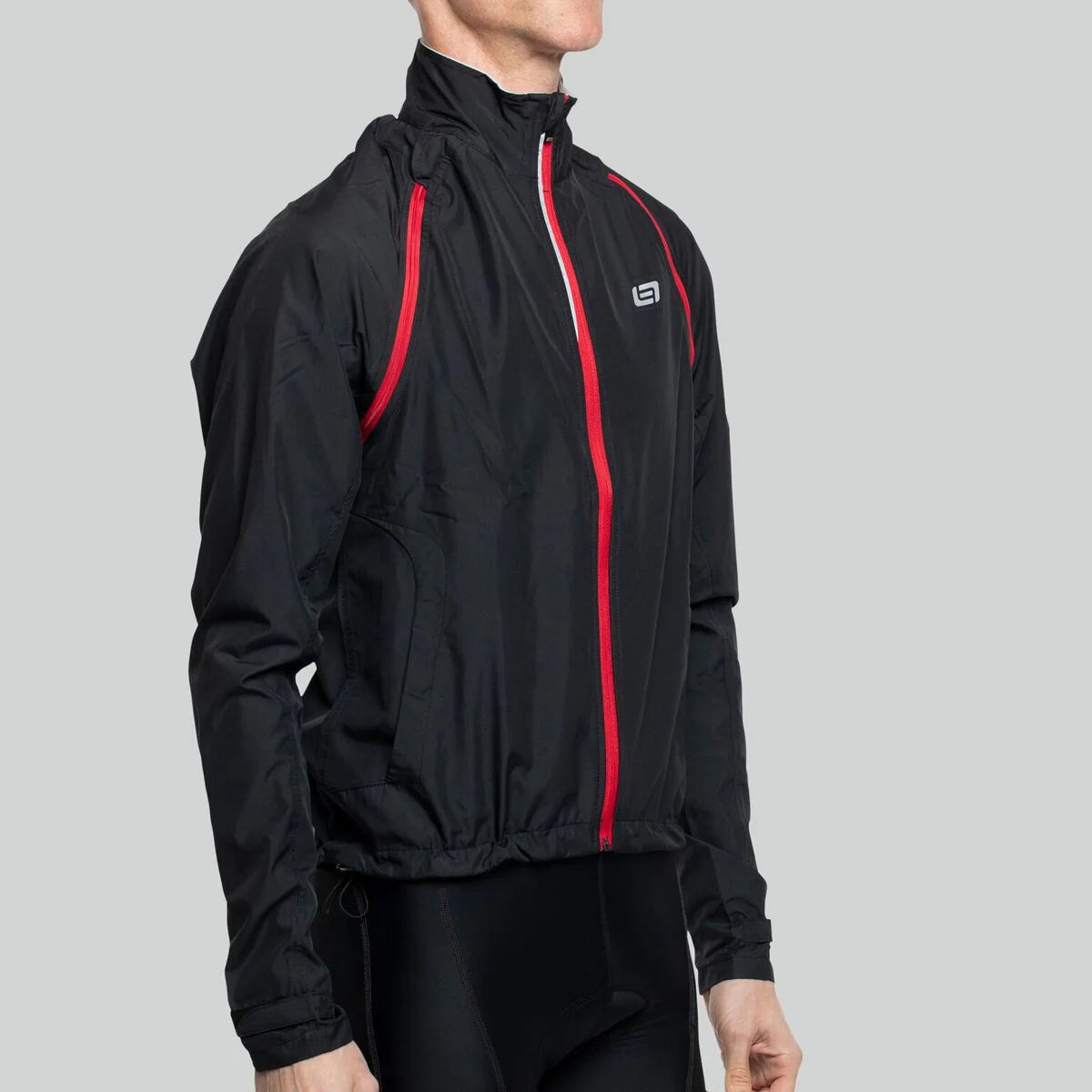 Bellwether Men's Velocity Convertible Jacket/Vest - Black image 3