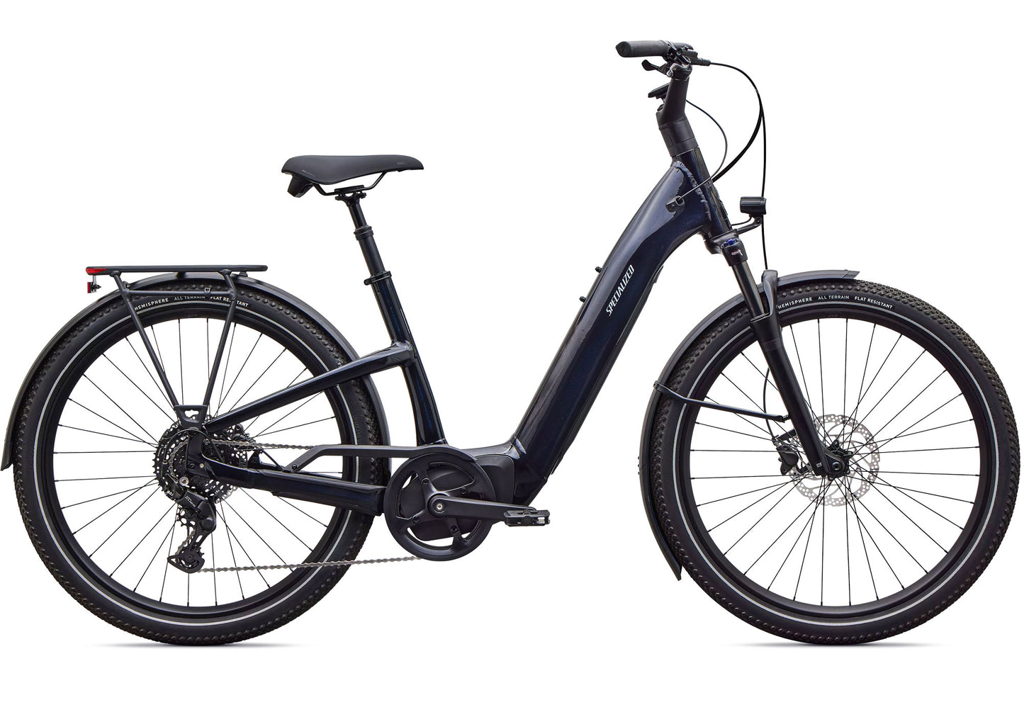 2027 Specialized Turbo Como 4.0 Unisex Electric Urban Bike, Gloss Metallic Dark Navy 90427-4102,90427-4103,90427-4104 image 3