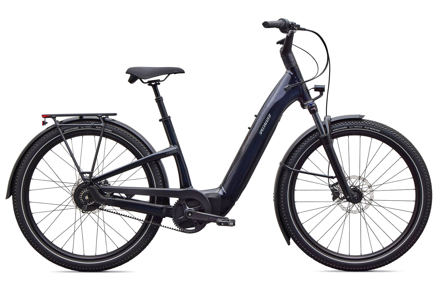 2027 Specialized Turbo Como 4.0 IGH Unisex Electric Urban Bike, Gloss Metallic Dark Navy 90427-4402,90427-4403,90427-4404 image 3