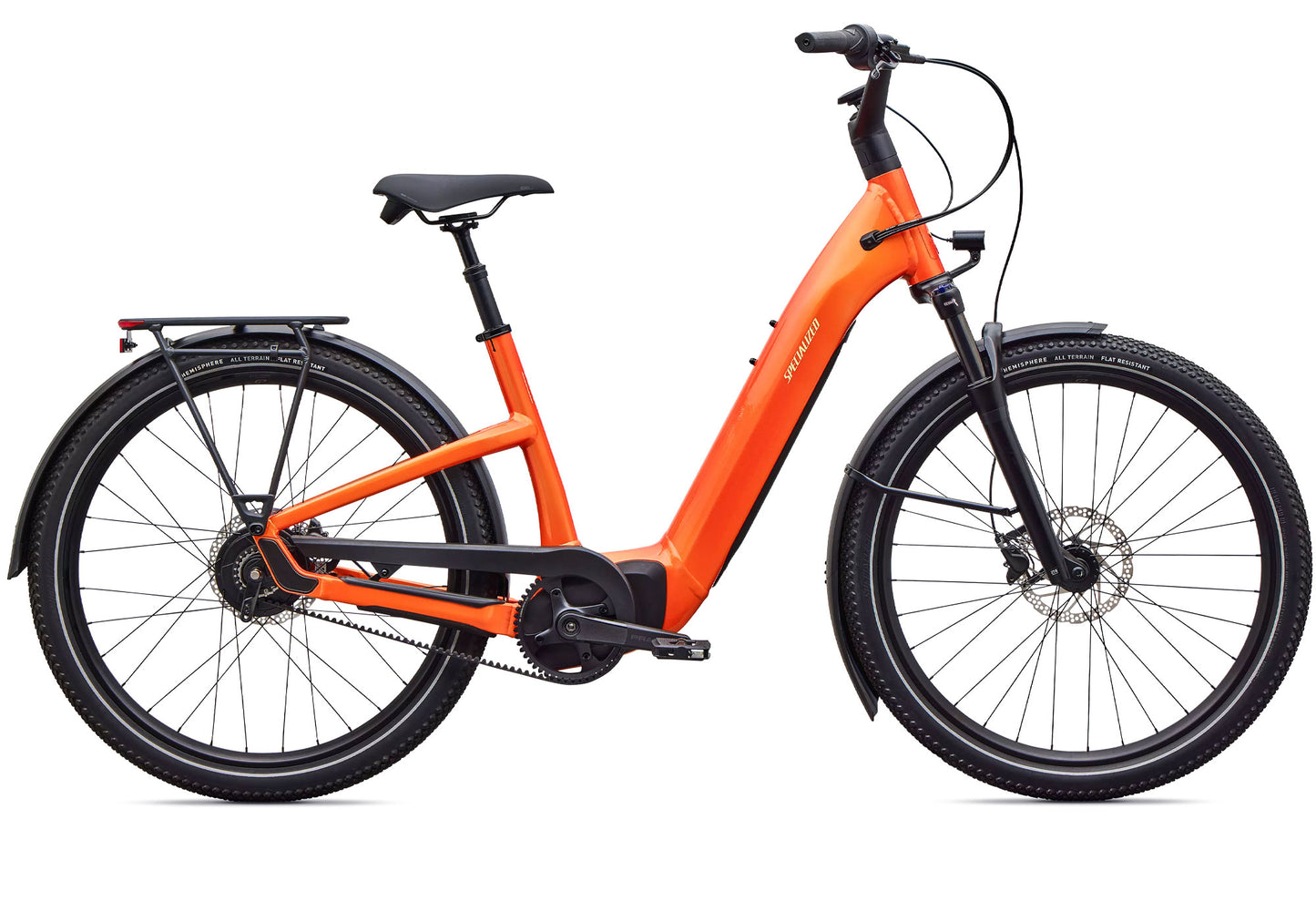 2027 Specialized Turbo Como 4.0 IGH Unisex Electric Urban Bike, Gloss Tangerine 90427-4502,90427-4503,90427-4504 image 3