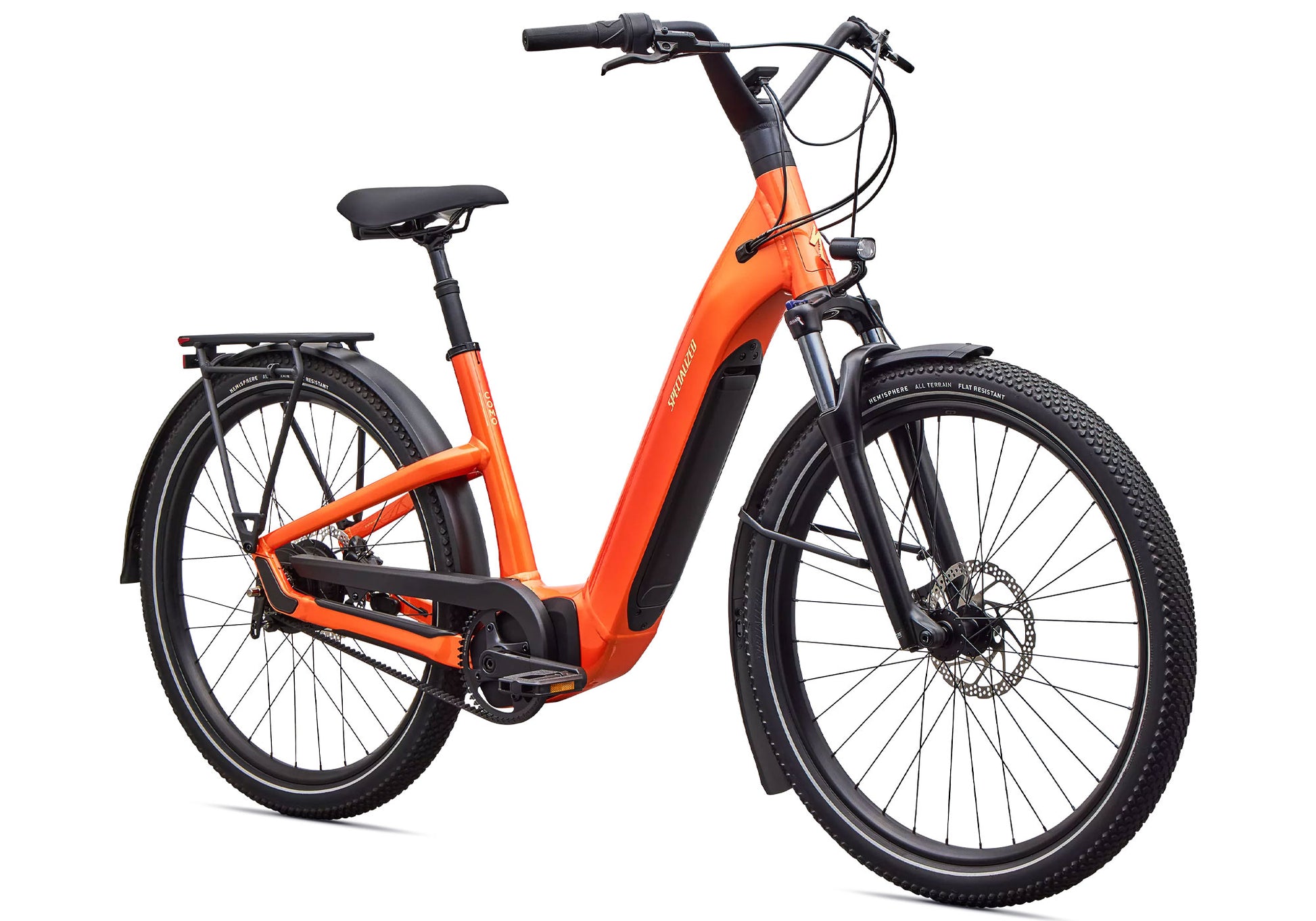 2027 Specialized Turbo Como 4.0 IGH Unisex Electric Urban Bike, Gloss Tangerine 90427-4502,90427-4503,90427-4504 image 1