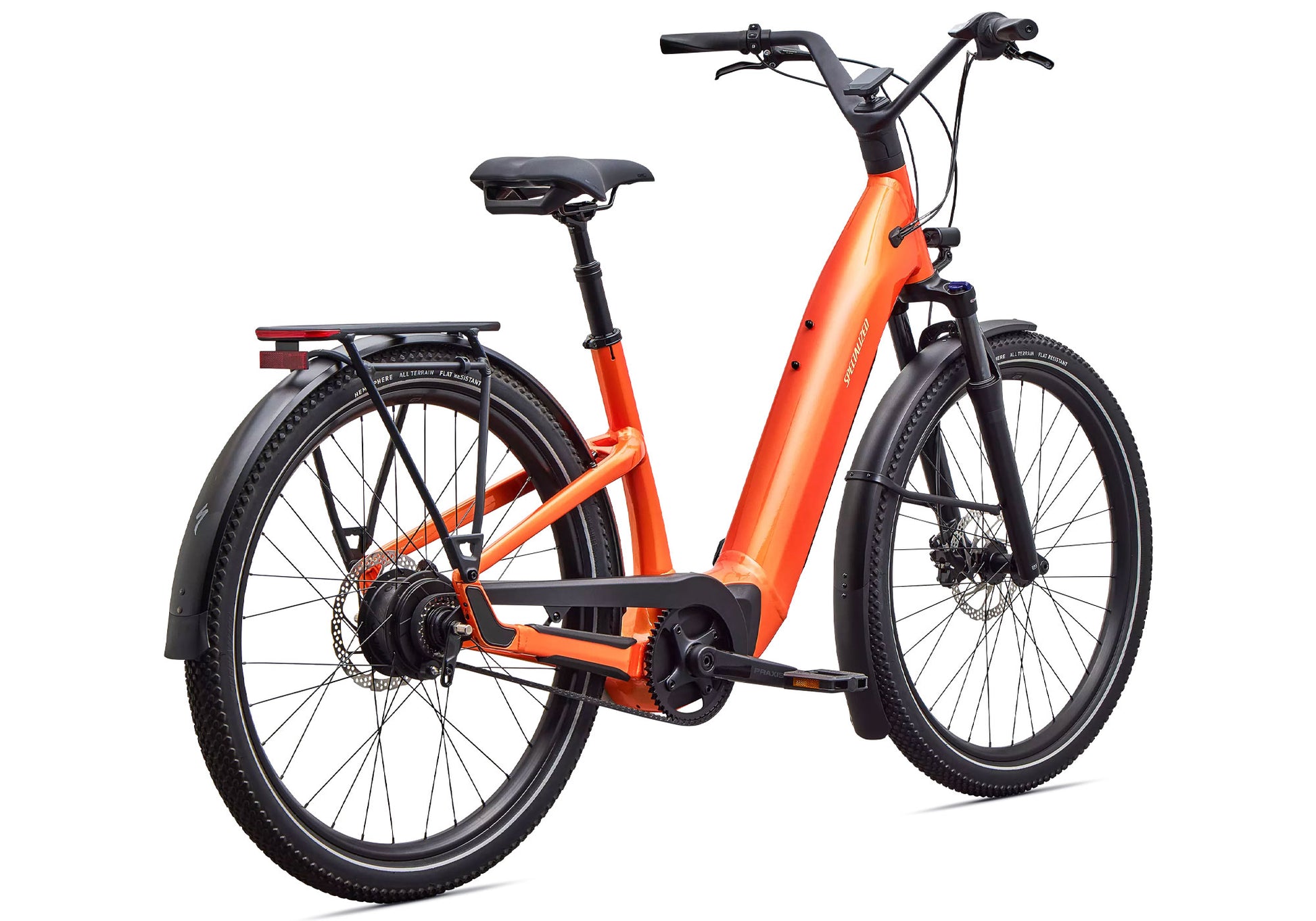 2027 Specialized Turbo Como 4.0 IGH Unisex Electric Urban Bike, Gloss Tangerine 90427-4502,90427-4503,90427-4504 image 2
