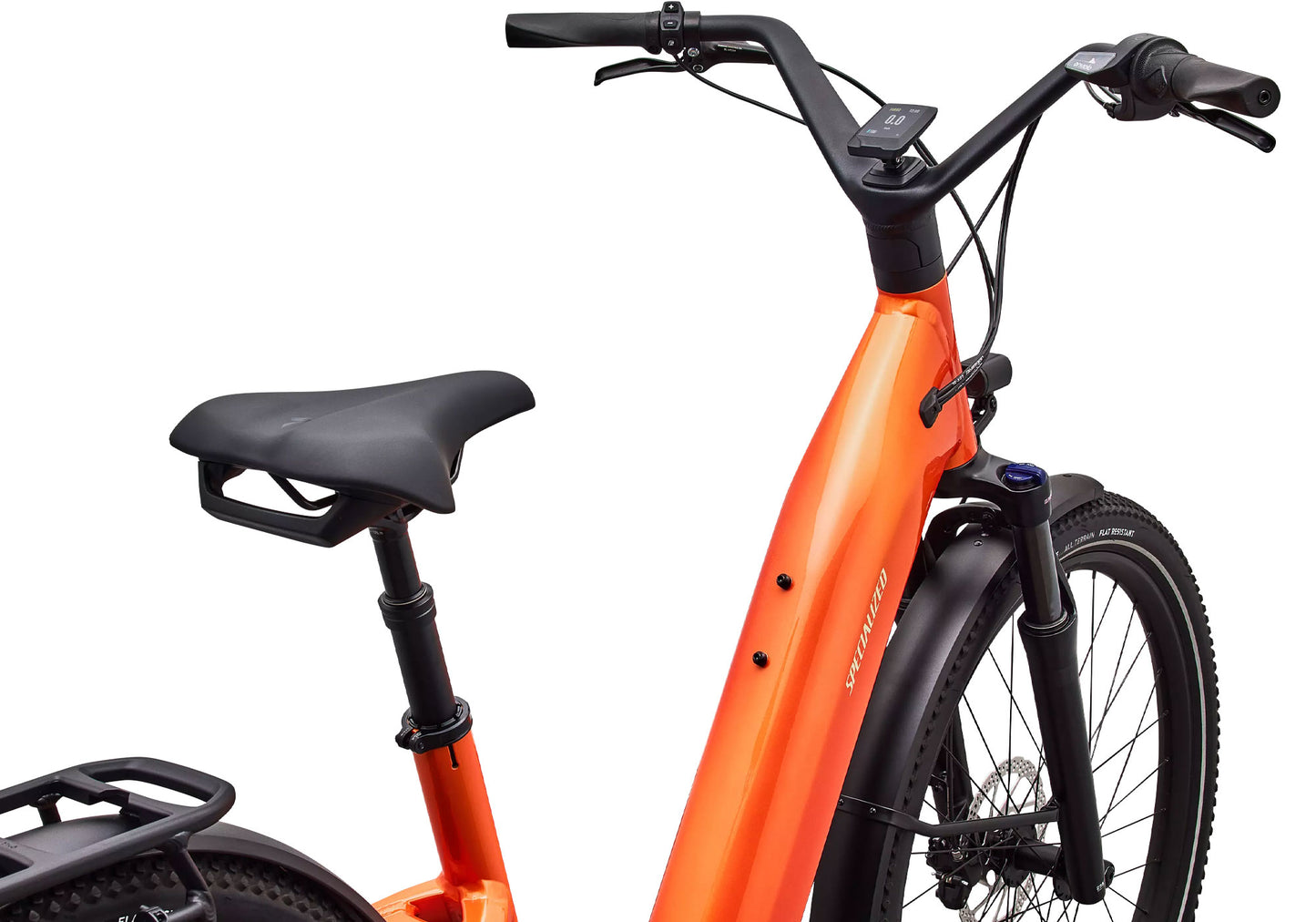 2027 Specialized Turbo Como 4.0 IGH Unisex Electric Urban Bike, Gloss Tangerine 90427-4502,90427-4503,90427-4504 image 6