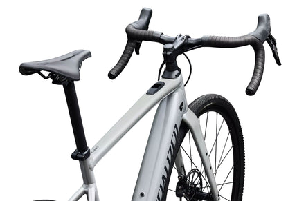 2026 Specialized Turbo Creo 2 Comp E5 Gloss Dolomite Metallic / Dark Navy Metallic image 6