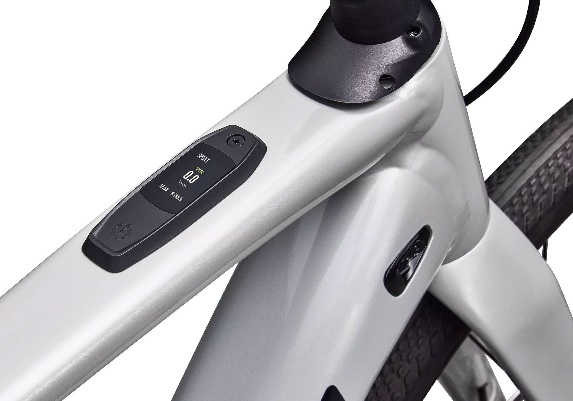 2026 Specialized Turbo Creo 2 Comp E5 Gloss Dolomite Metallic / Dark Navy Metallic image 4