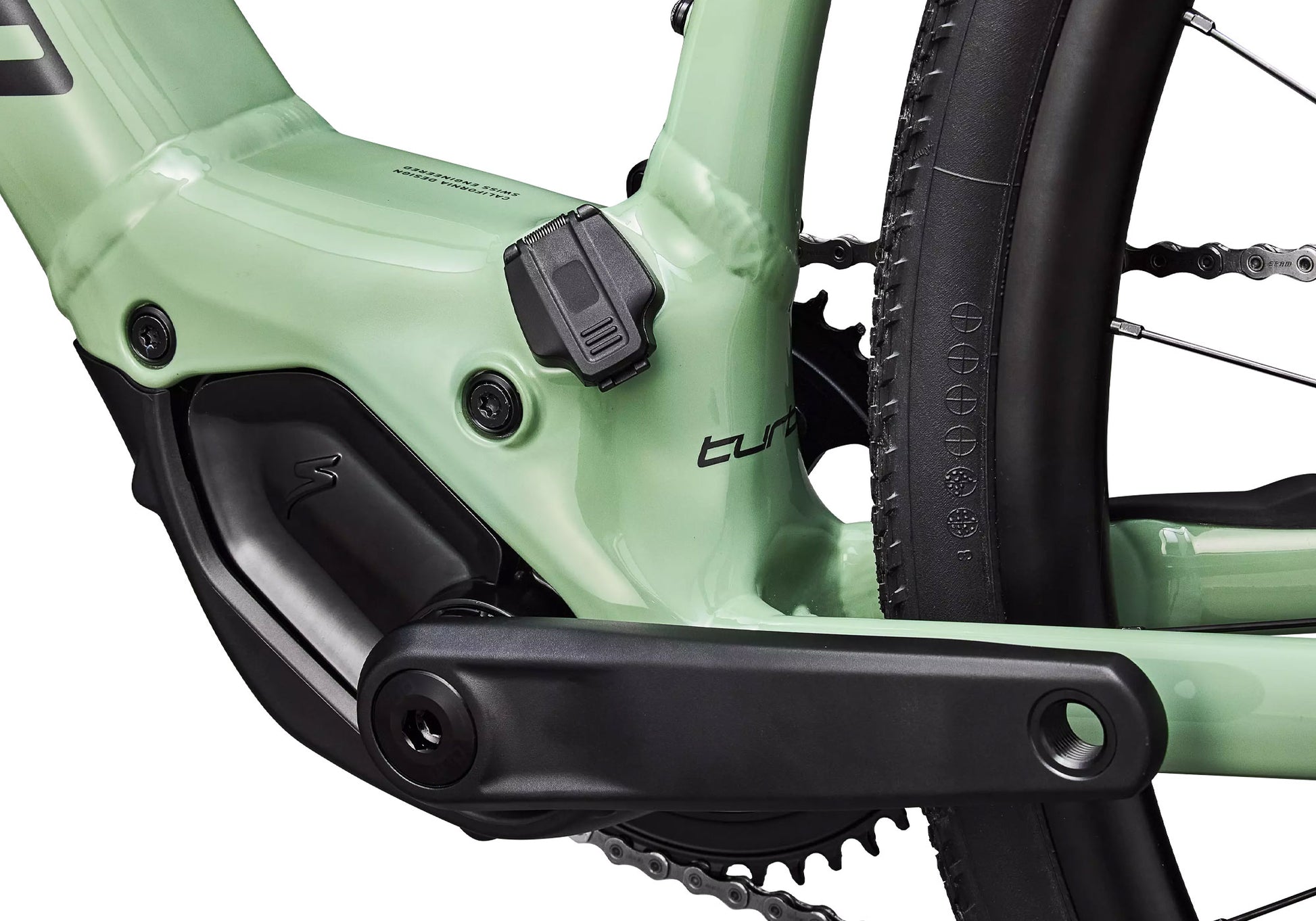 2026 Specialized Turbo Creo 2 Comp E5 Unisex Electric Road Bike, Gloss Pistachio/Smoke image 5