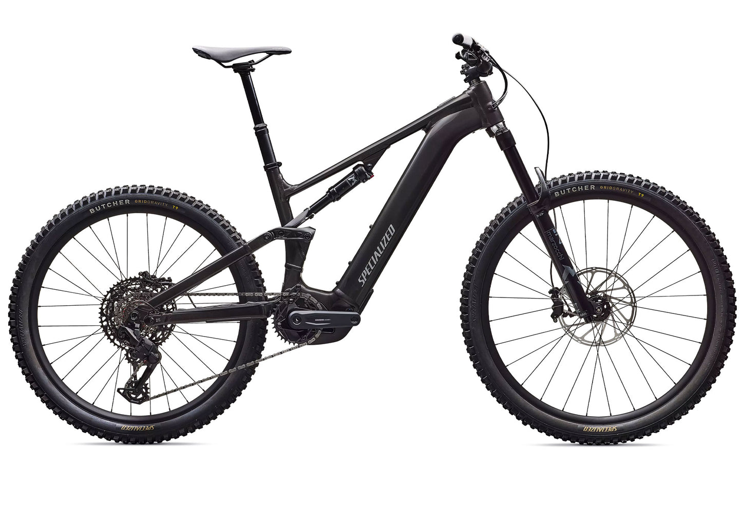 2026 Specialized Turbo Levo 4 Alloy Gloss Metallic Obsidian / Silver Dust image 3
