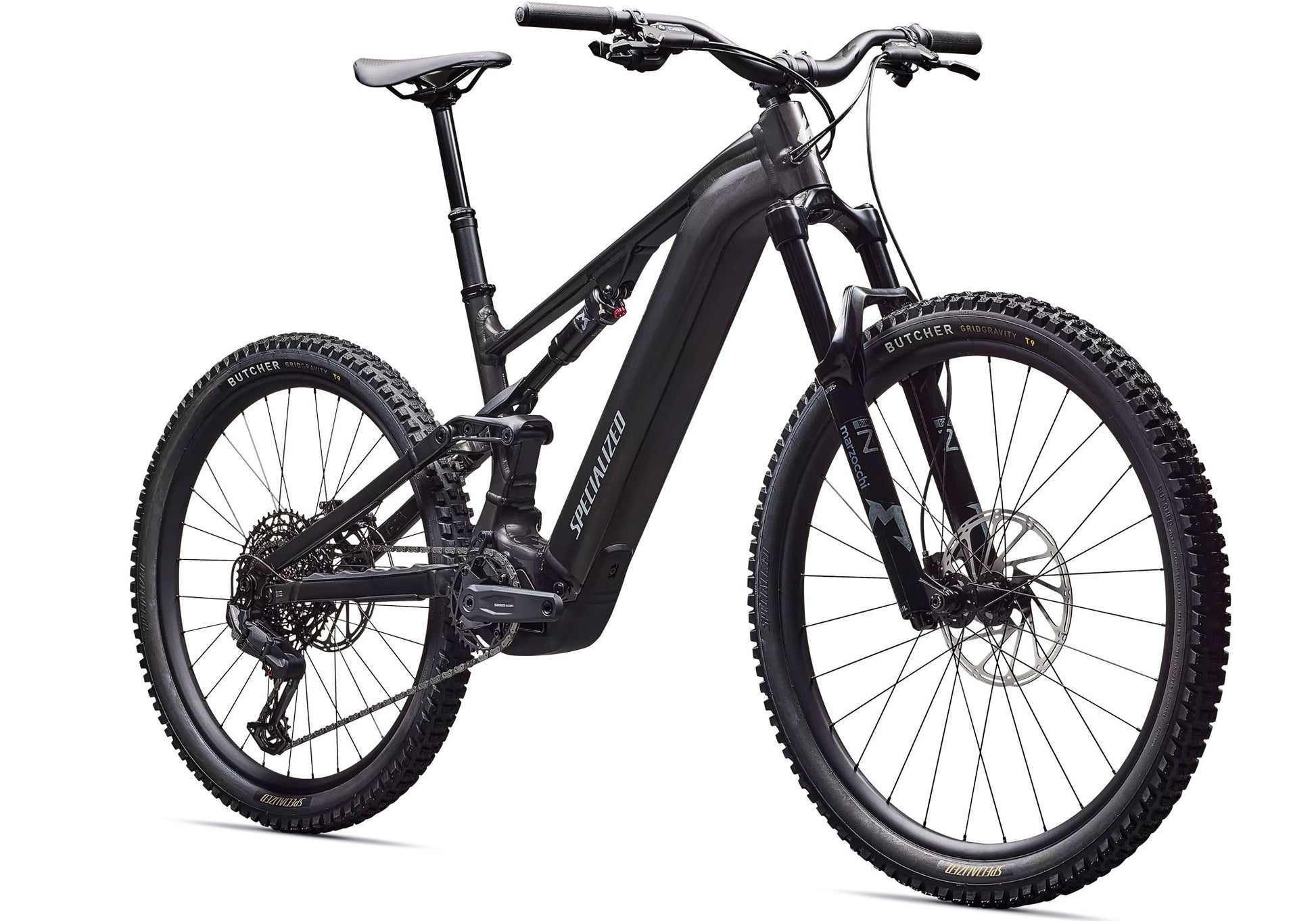 2026 Specialized Turbo Levo 4 Alloy Gloss Metallic Obsidian / Silver Dust image 1