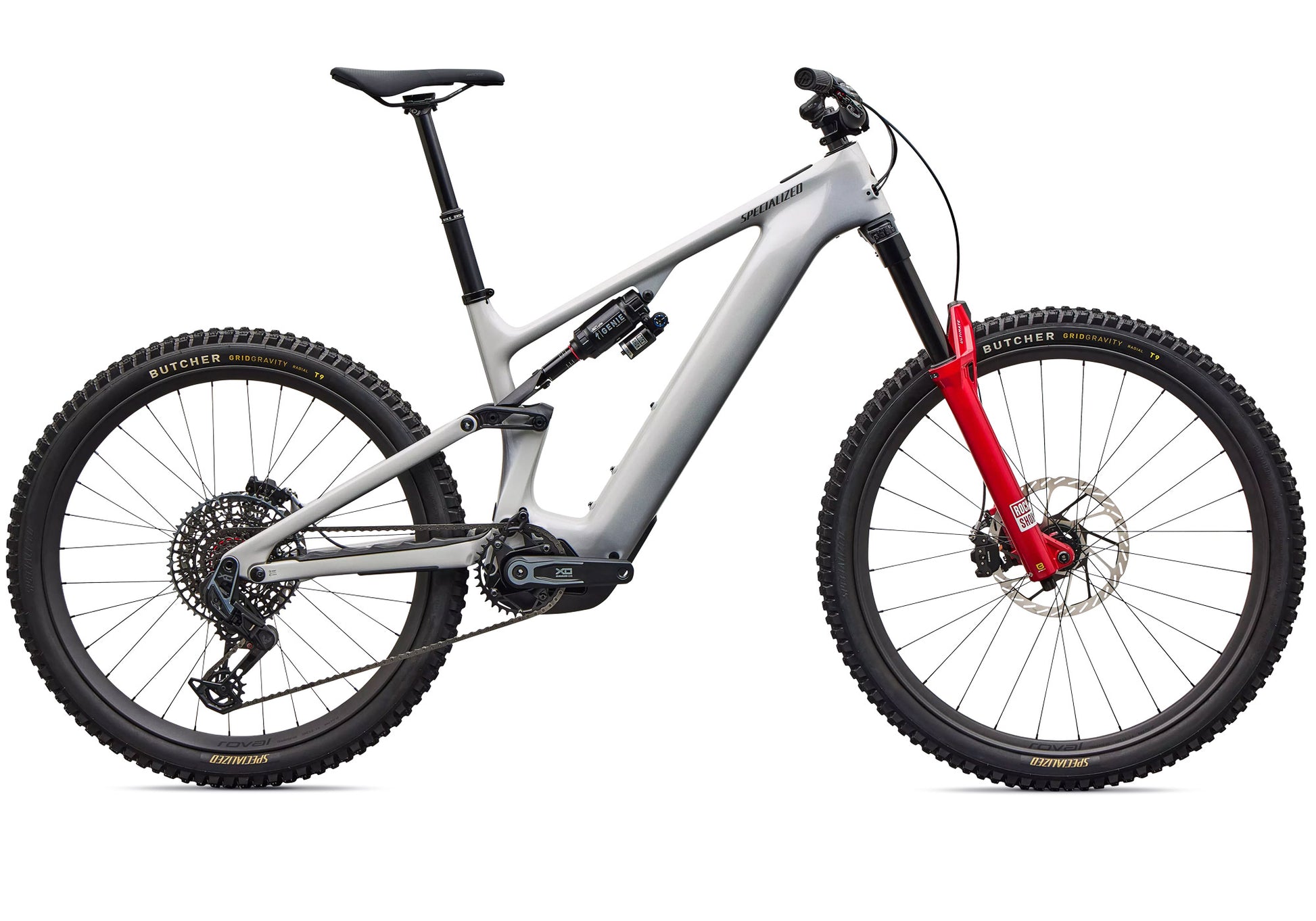 2027 Specialized Turbo Levo 4 Pro Unisex Electric Mountain BIke - Gloss Dolomite Metallic/Smoke image 2