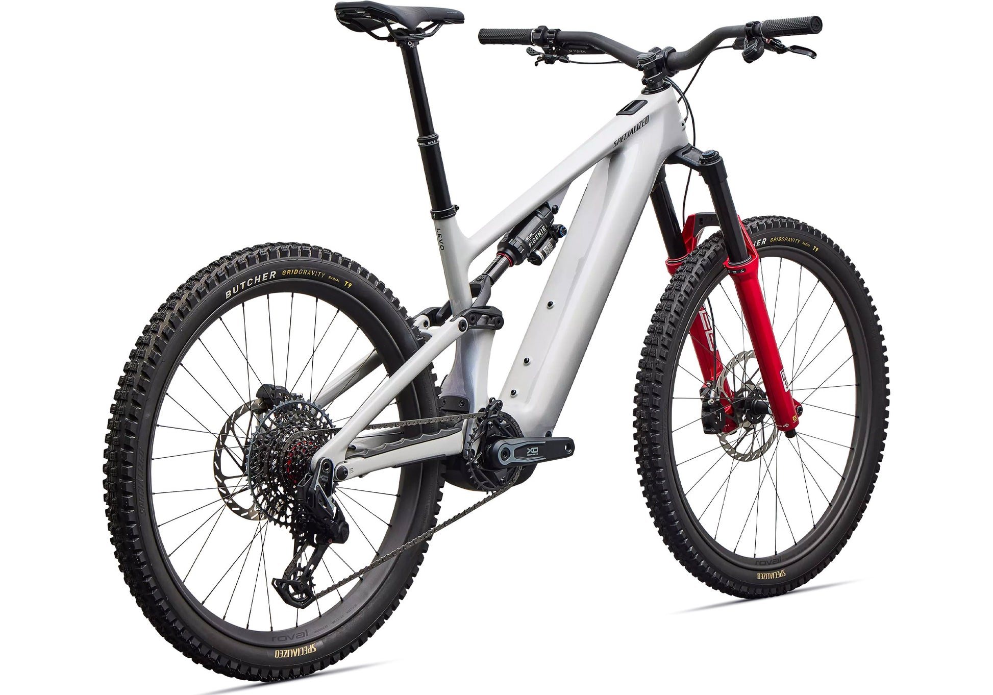 2027 Specialized Turbo Levo 4 Pro Unisex Electric Mountain BIke - Gloss Dolomite Metallic/Smoke image 3