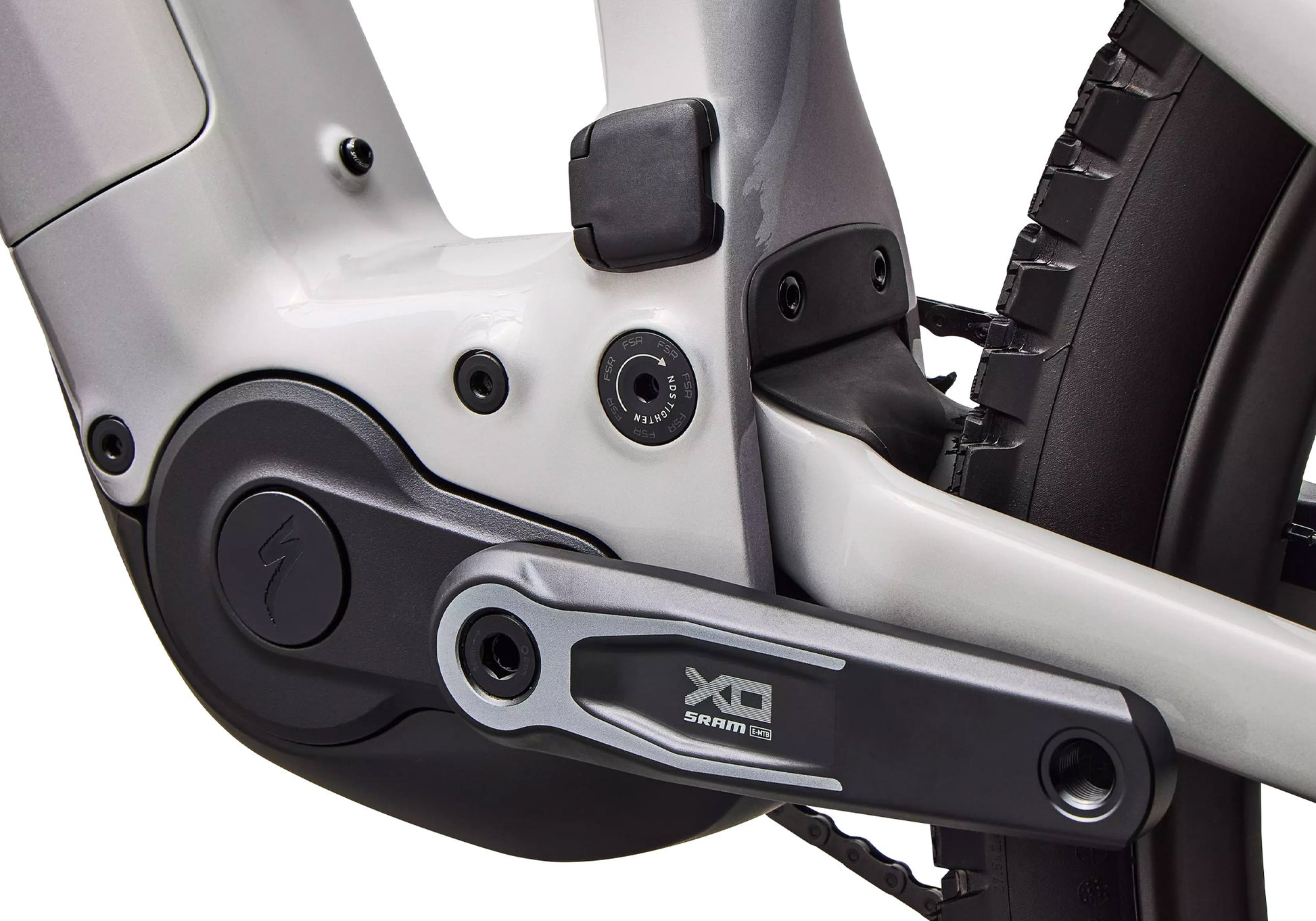 2027 Specialized Turbo Levo 4 Pro Unisex Electric Mountain BIke - Gloss Dolomite Metallic/Smoke image 5