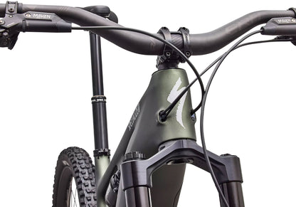 2027 Specialized Turbo Levo 4 Pro Unisex Electric Mountain Bike, Satin Bottle Green/Silver Dust image 6