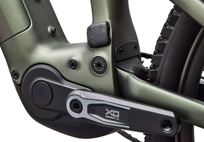 2027 Specialized Turbo Levo 4 Pro Unisex Electric Mountain Bike, Satin Bottle Green/Silver Dust image 5