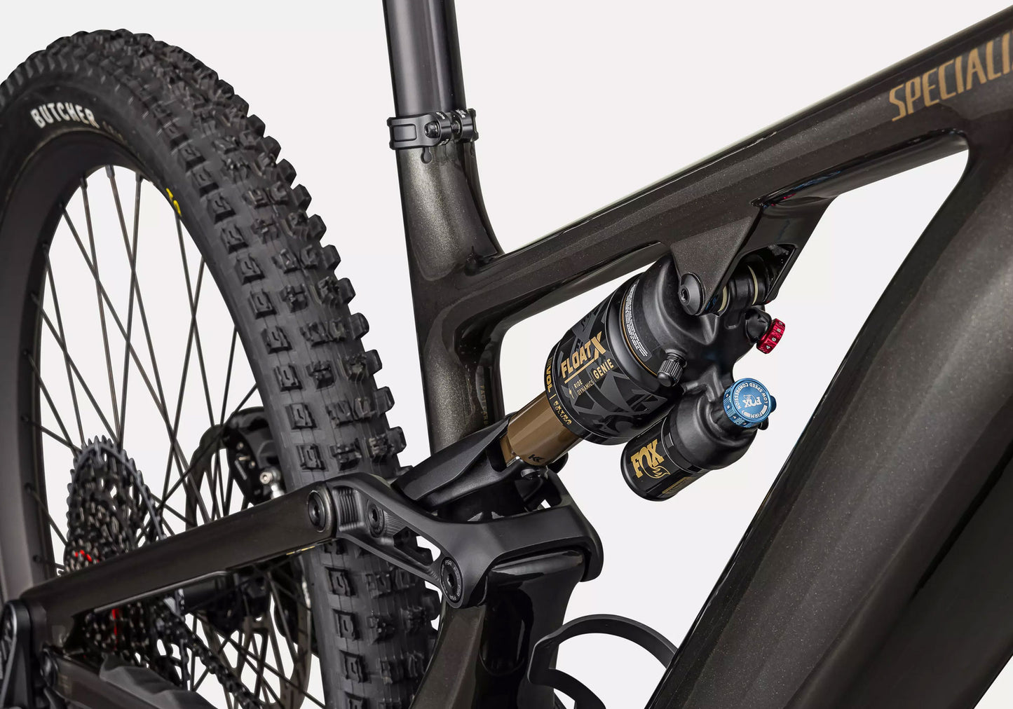 Specialized Turbo Levo 4 Pro Electric Mountain Bike, Gloss Metallic Obsidian detail 2