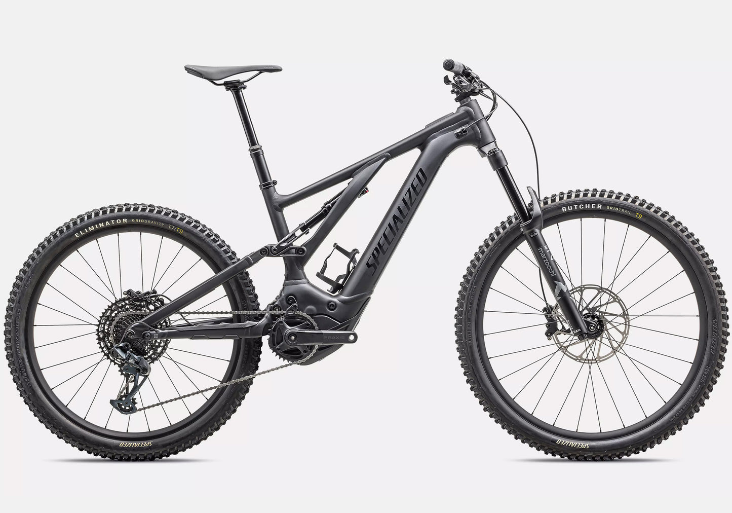 2025 Specialized Turbo Levo Unisex Electric Mountain Bike, Black/Light Silver