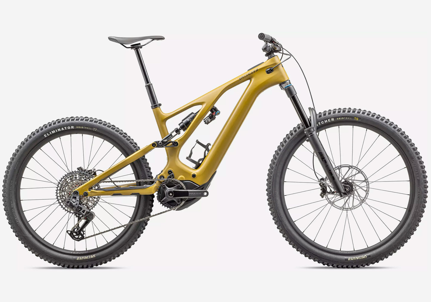 Specialized Turbo Levo Expert T-Type, Unisex Electric Mountain Bike - Satin Harvest Gold/Obsidian