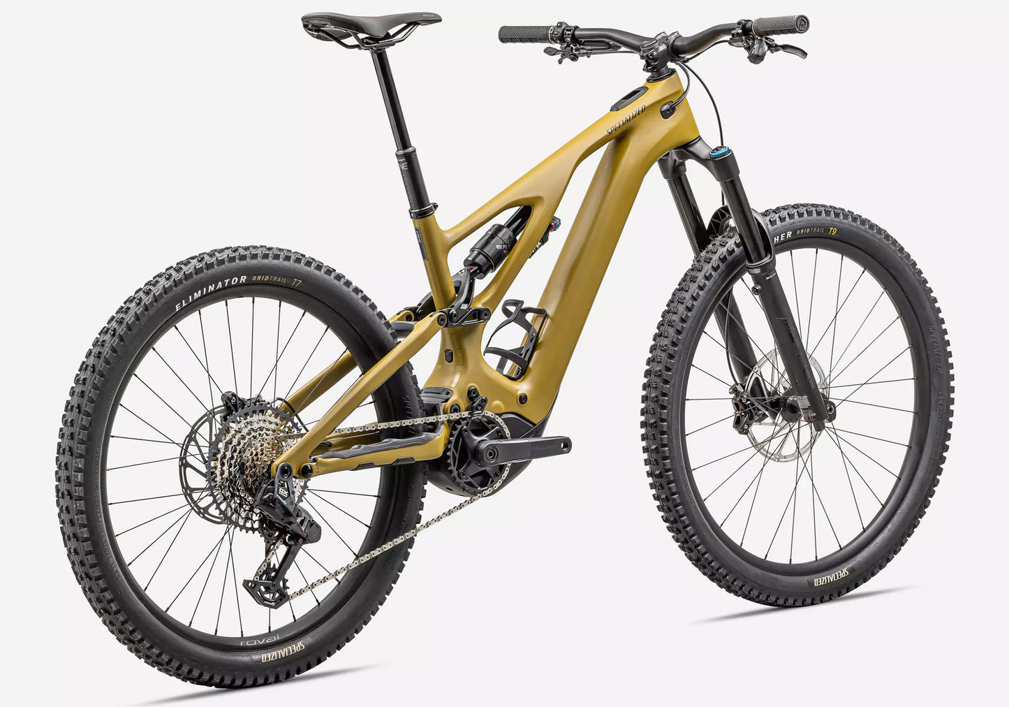 Specialized Turbo Levo Expert T-Type, Unisex Electric Mountain Bike - Satin Harvest Gold/Obsidian