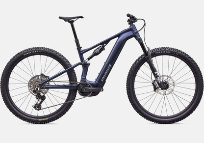 2027 Specialized Turbo Levo R Comp Alloy, Unisex Mountain Bike, Satin Metallic Deep Marine image 2