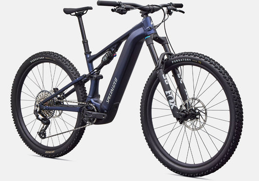 2027 Specialized Turbo Levo R Comp Alloy, Unisex Mountain Bike, Satin Metallic Deep Marine image 1