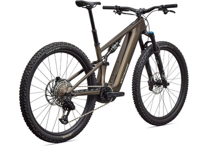 2026 Specialized Turbo Levo R Comp Unisex Electric Mountain Bike, Gloss Gunmetal/White Mountains image 2