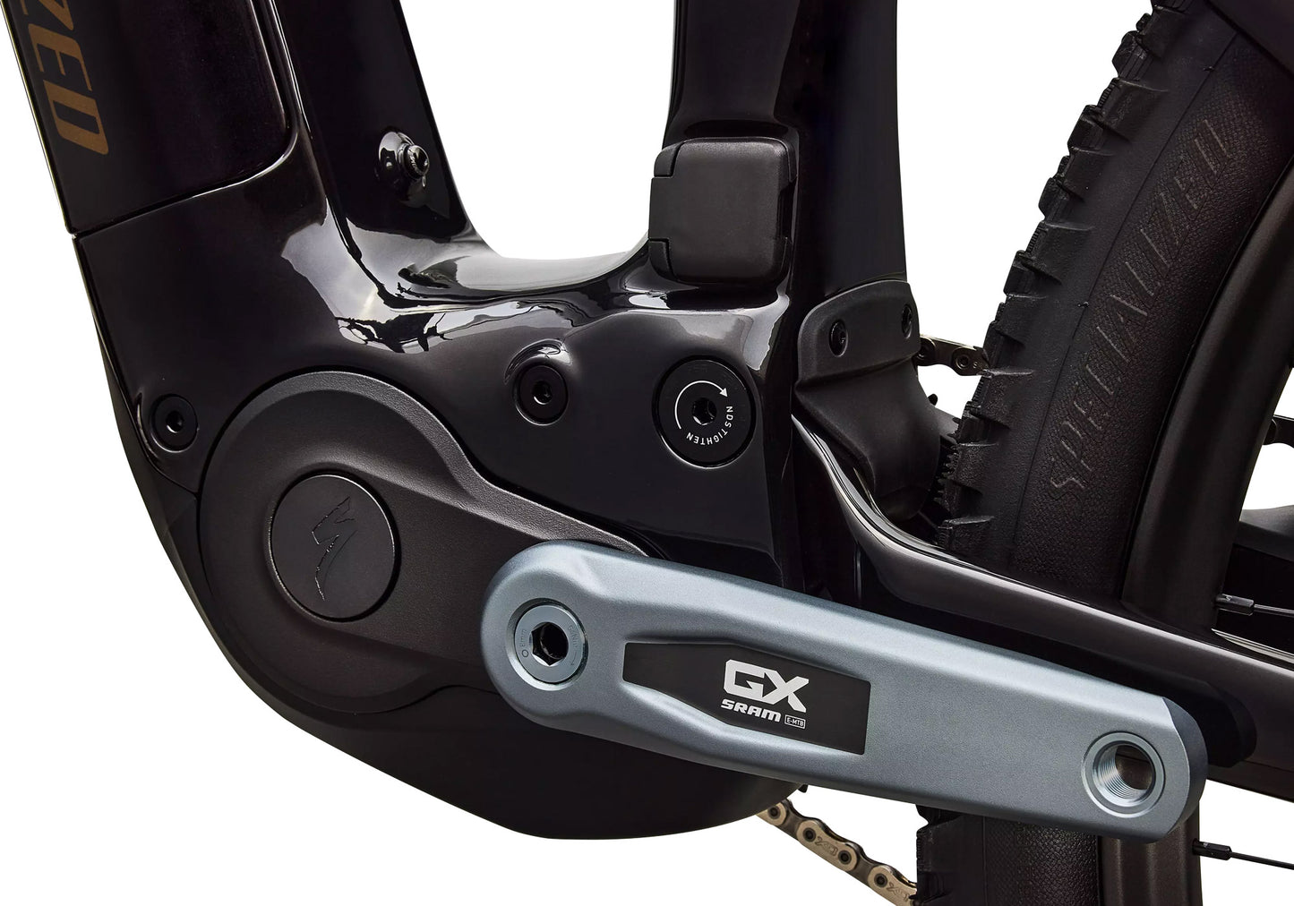 2026 Specialized Turbo Levo R Expert Unisex Electric Mountain Bike, Gloss Carbon/Burnt Gold Metallic 95226-3002,95226-3003,95226-3004,95226-3005,95226-3006 image 5