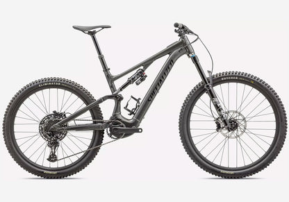 2024 Specialized Turbo Levo SL Comp Alloy, Unisex Electric Mountain Bike, Gloss Charcoal/Silver Dust/Black