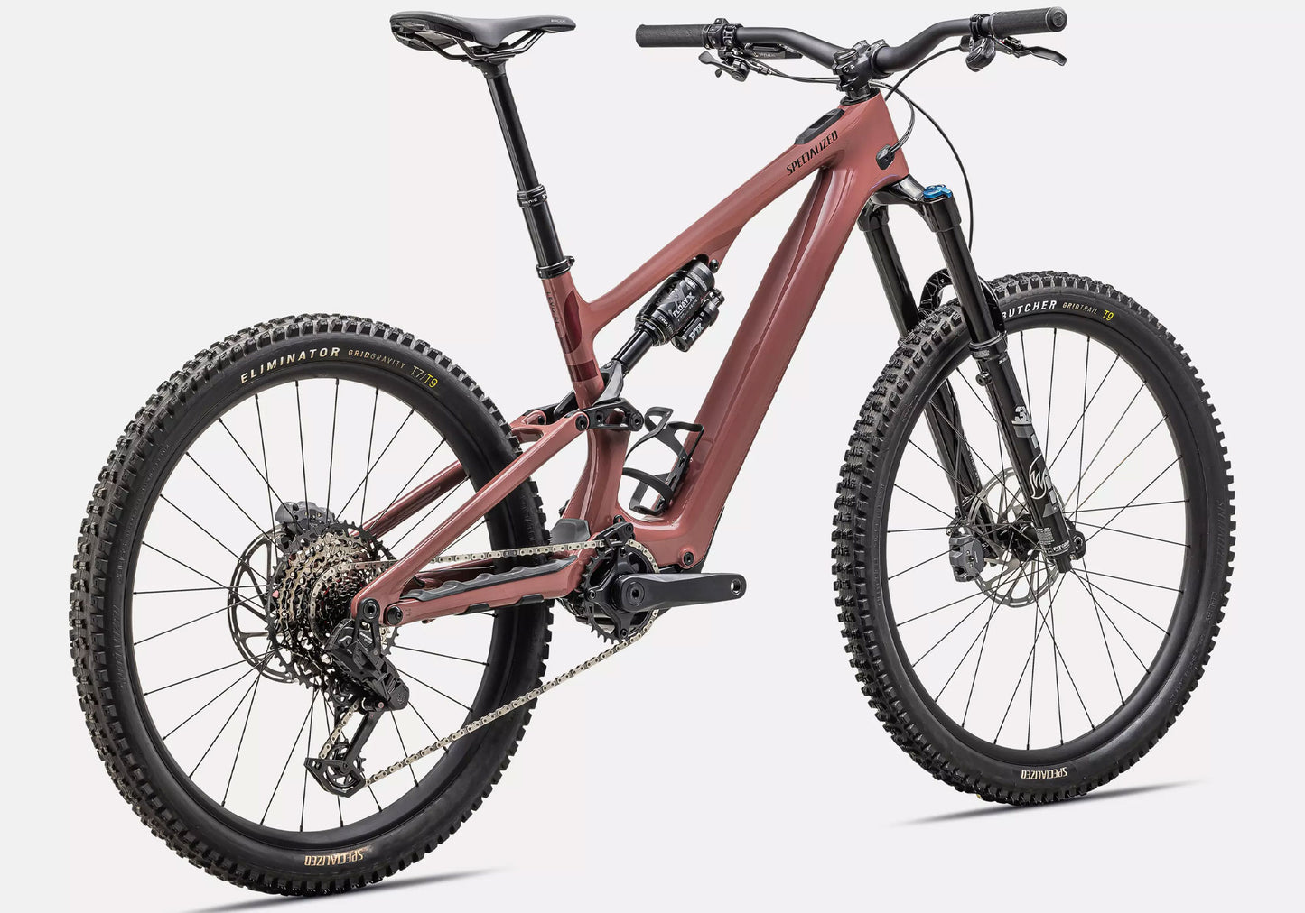 2025 Specialized Turbo Levo SL Comp Electric Mountain Bike, Spice/Maroon