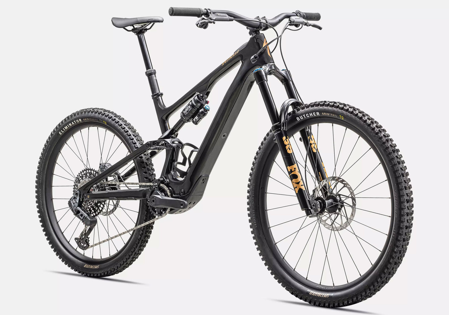 2025 Specialized Turbo Levo SL Expert Unisex Electric Mountain Bike, Carbon/Obsidian/Bronze