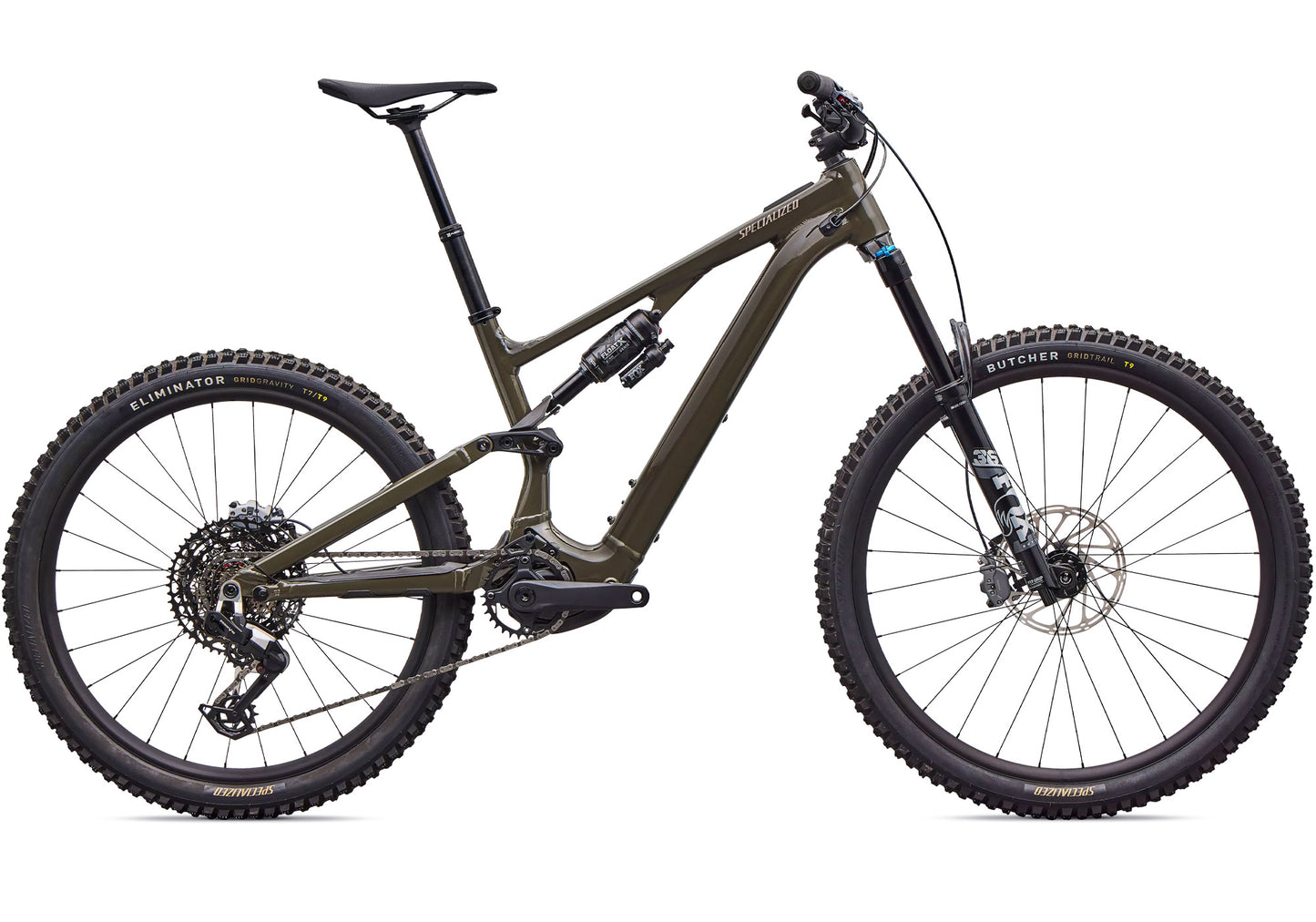 2026 Specialized Turbo Levo SL 2 Comp Alloy Oak Green / Sandstone image 2