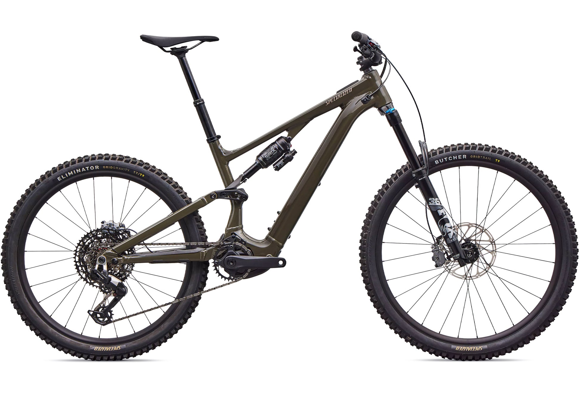 2026 Specialized Turbo Levo SL 2 Comp Alloy Oak Green / Sandstone image 2