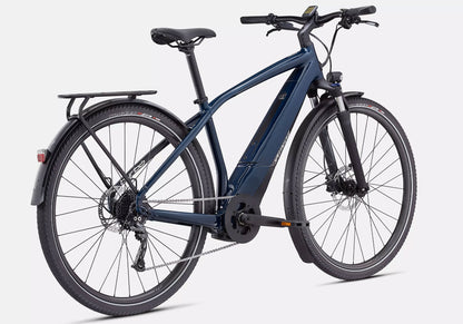 Specialized Turbo Vado 3.0, Cast Blue/Liquid Silver, Medium, Unisex Electric Urban Bike