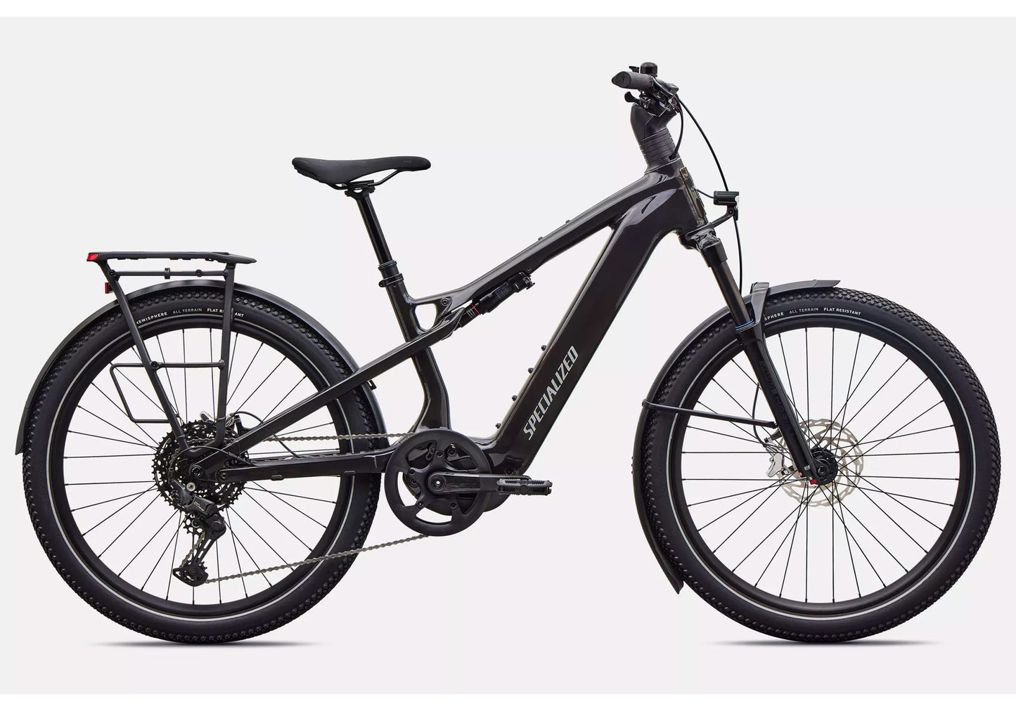 2027 Specialized Vado X 3 4.0 Unisex Electric Urban Bike, Gloss Obsidian image 3