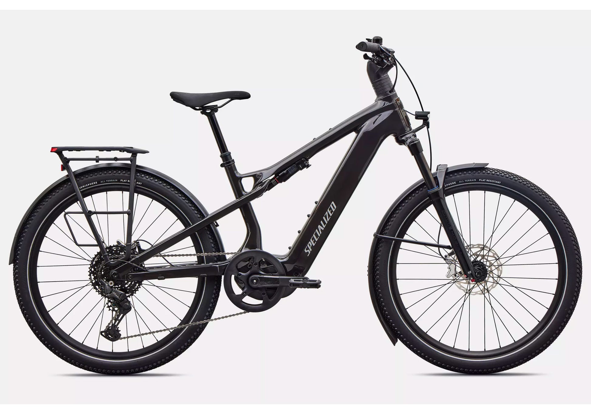 2027 Specialized Vado X 3 4.0 Unisex Electric Urban Bike, Gloss Obsidian image 3