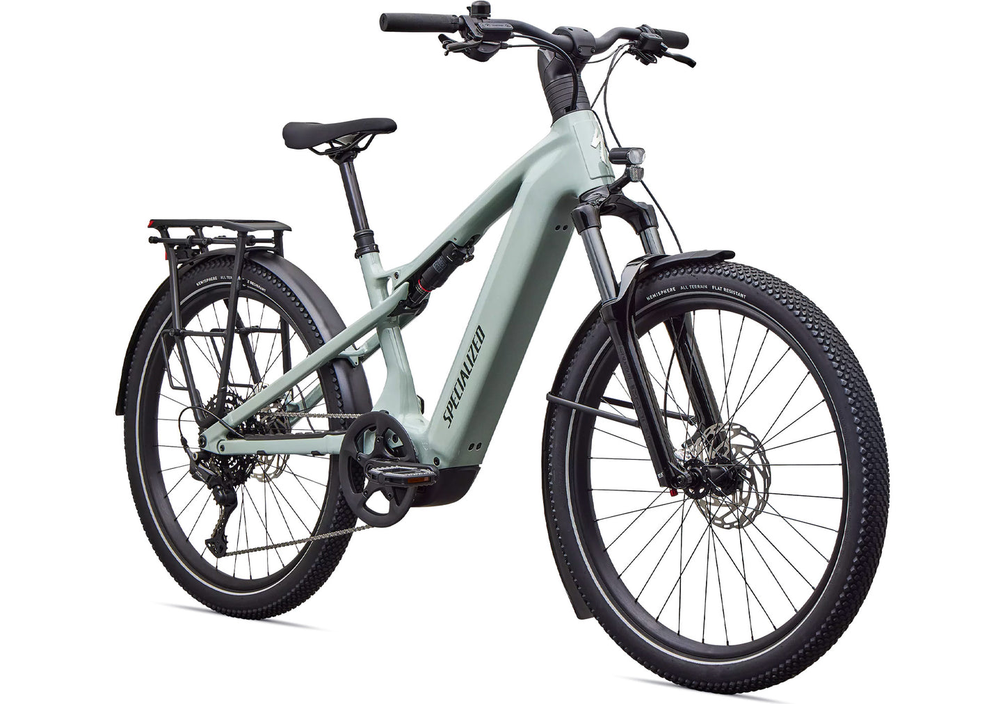 2027 Specialized Vado X 3 4.0 Unisex Electric Urban Bike, Gloss Agave Grey image 1