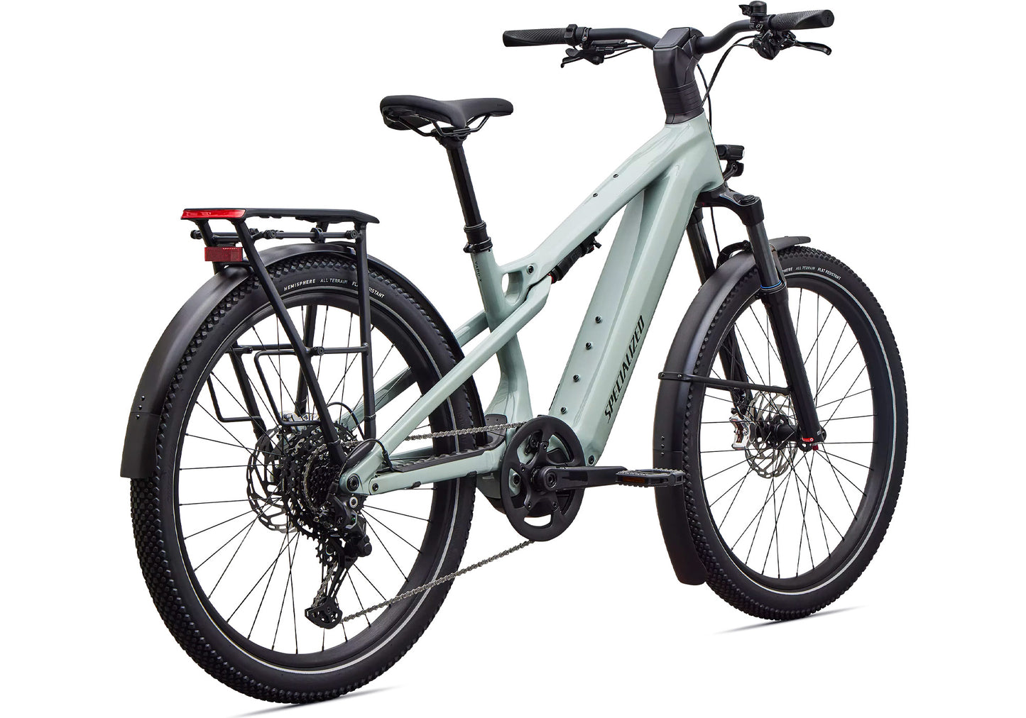 2027 Specialized Vado X 3 4.0 Unisex Electric Urban Bike, Gloss Agave Grey image 2