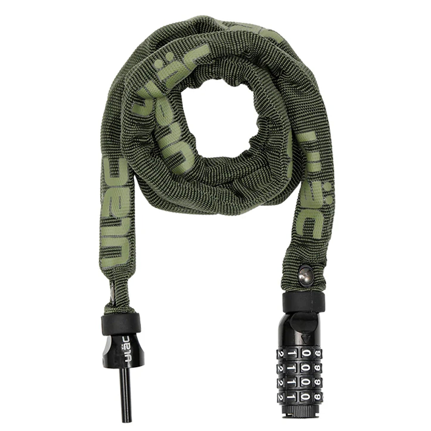 Ulac 52nd Street Combination Chain Lock 100cm - Moss