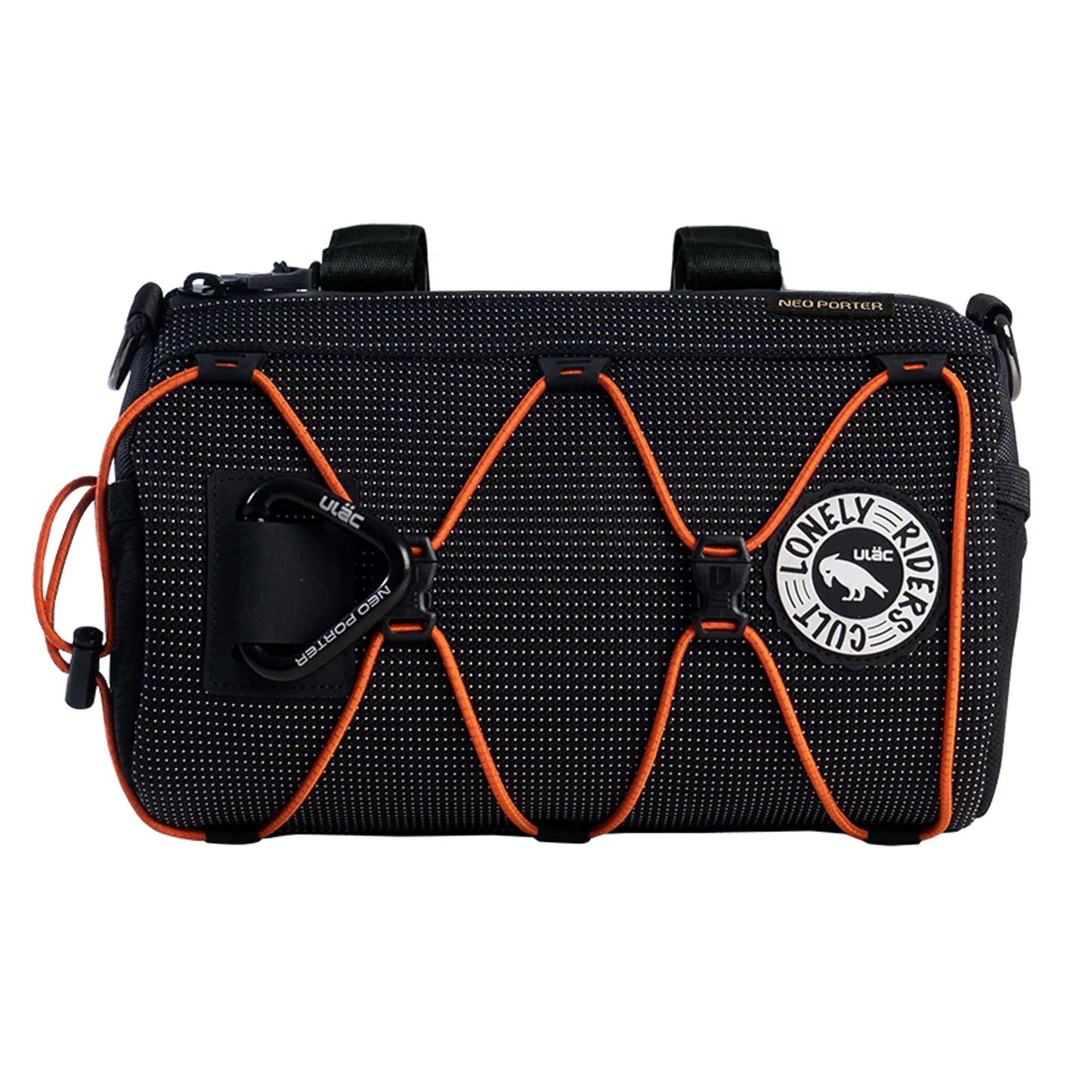 Ulac Coursier Verve X-Spyder Klip 3.8 Litre Handlebar Bag - Black image 1