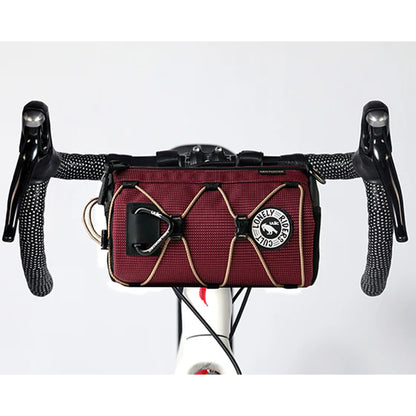 Ulac Coursier Verve X-Spyder Klip 3.8 Litre Handlebar Bag - Sangria image 3