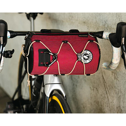 Ulac Coursier Verve X-Spyder Klip 3.8 Litre Handlebar Bag - Sangria image 2