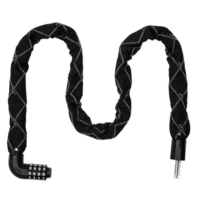 Ulac Steel Kombat Combination Chain Lock 7mm x 100cm - Neo image 1