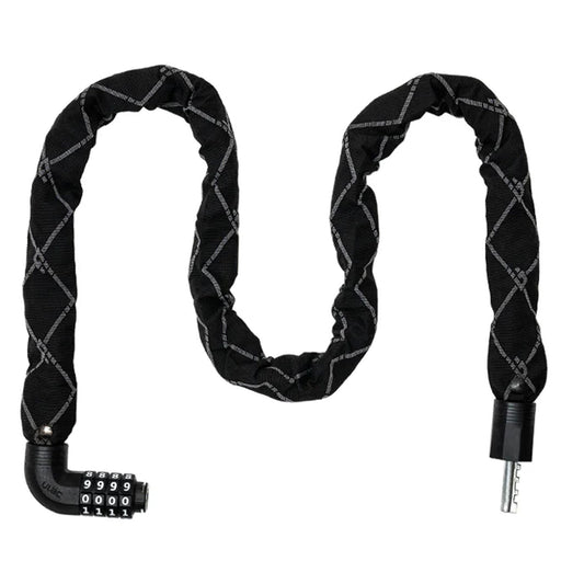Ulac Steel Kombat Combination Chain Lock 7mm x 100cm - Neo image 1