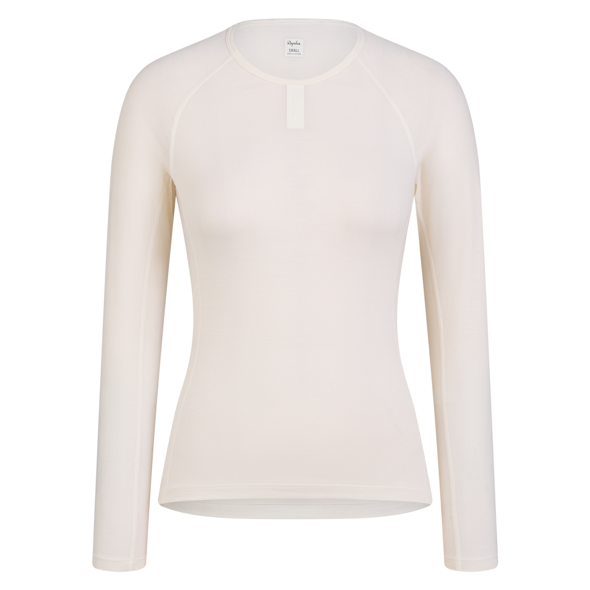 Rapha 2026 Women's Merino Cycling Base Layer Long Sleeve, Cream image 1