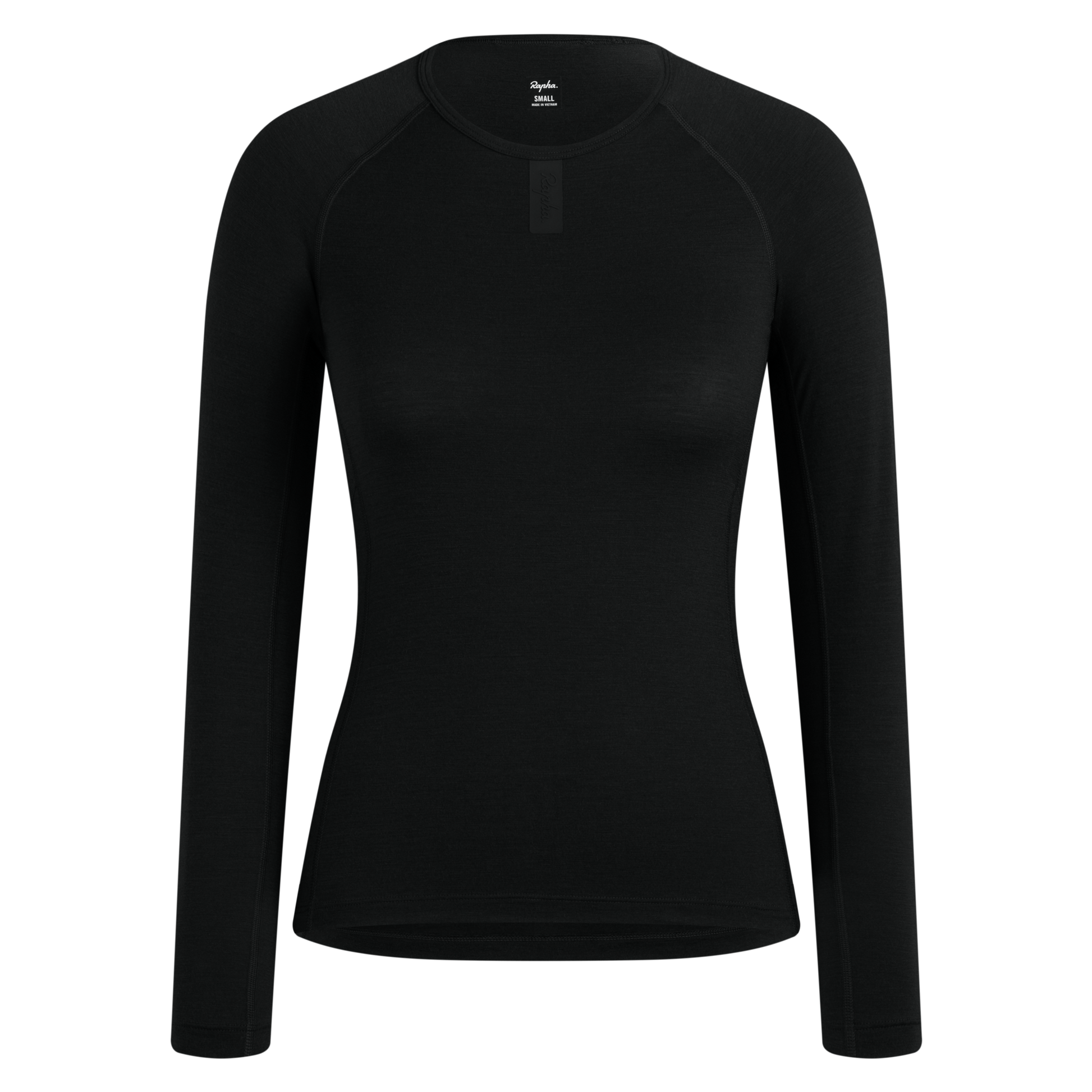 Rapha 2026 Women's Merino Cycling Base Layer Long Sleeve, Black image 1