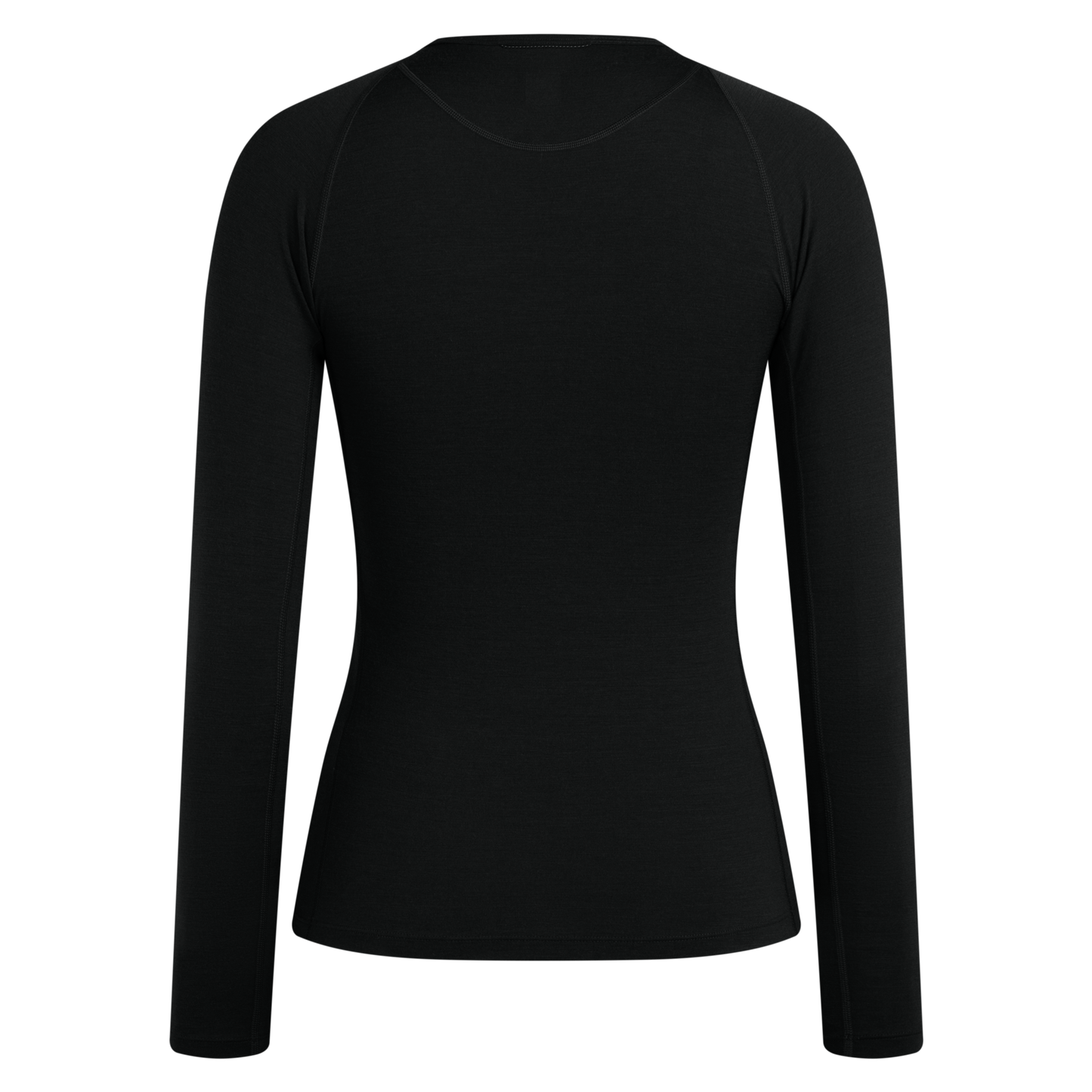 Rapha 2026 Women's Merino Cycling Base Layer Long Sleeve, Black image 2