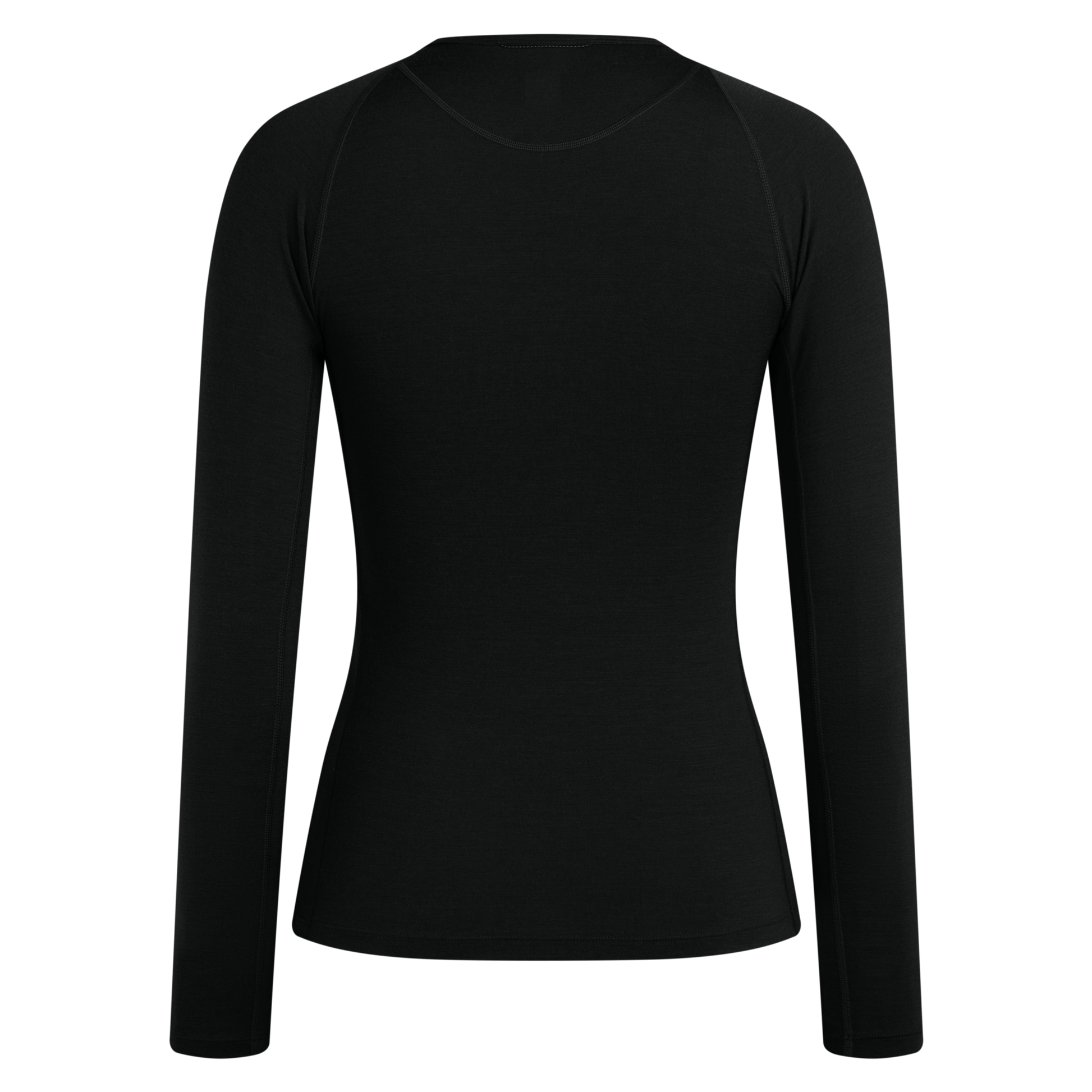 Rapha 2026 Women's Merino Cycling Base Layer Long Sleeve, Black image 2