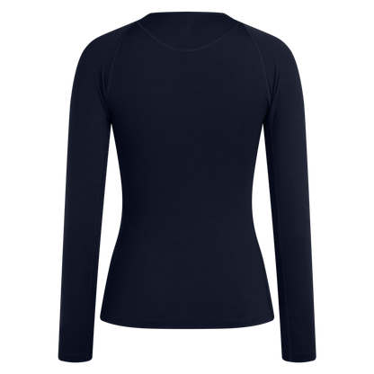 Rapha 2026 Women's Merino Cycling Base Layer Long Sleeve, Dark Navy image 2