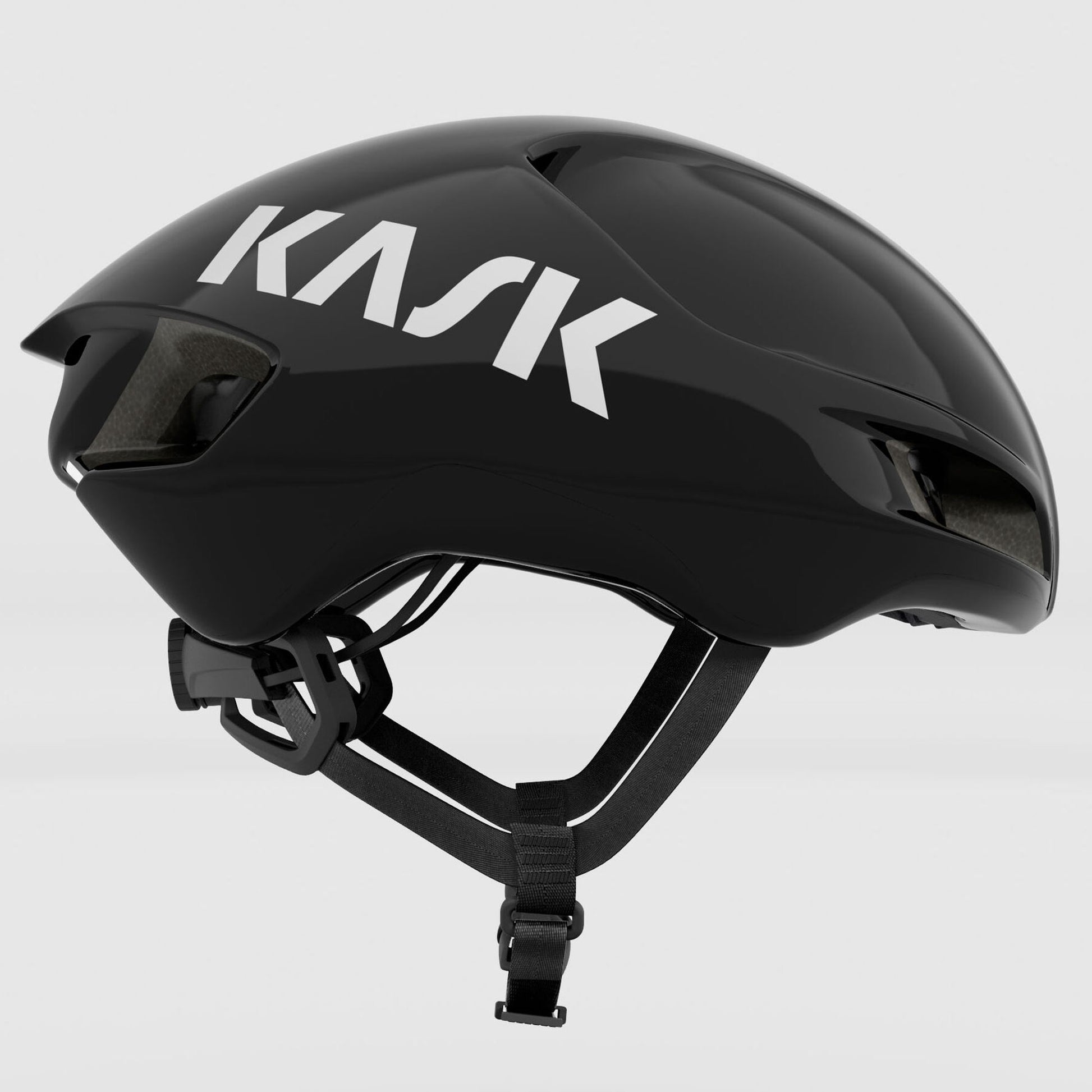 Kask Utopia Y Unisex Aero Road Cycling Helmet, Black image 2