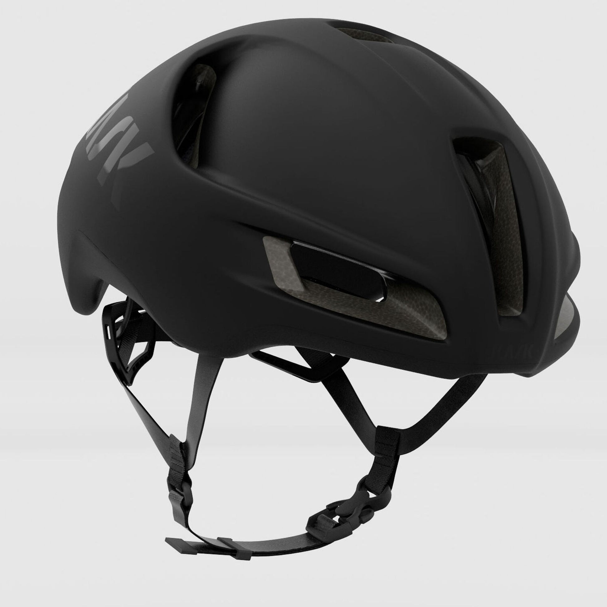 Kask Utopia Y Unisex Aero Road Cycling Helmet, Matt Black image 1