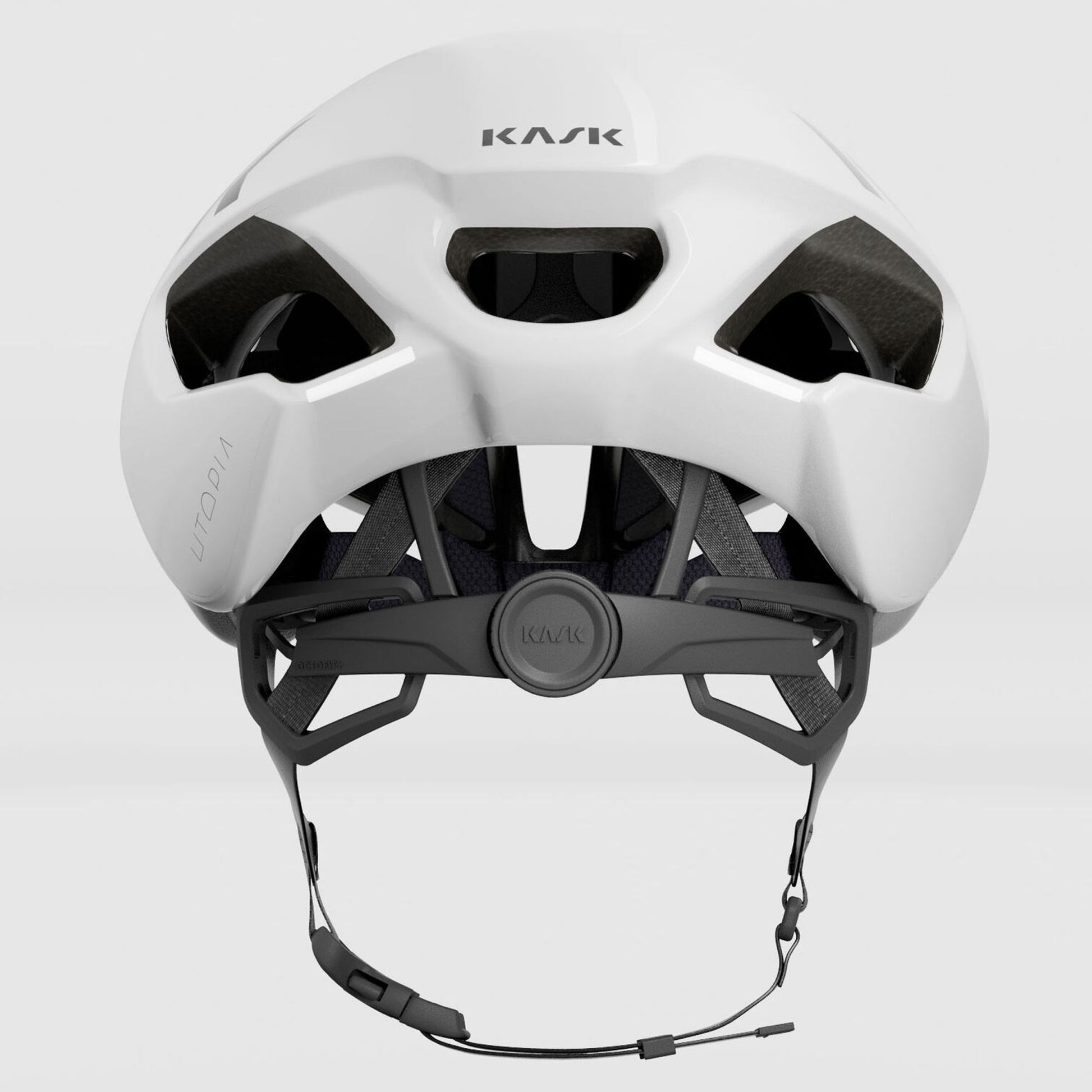 Kask Utopia Y Unisex Aero Road Cycling helmet, White image 3