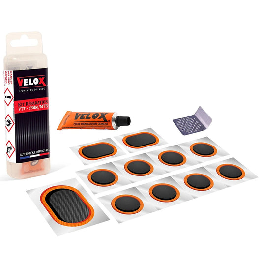 Velox bicycle inner tube puncture repair kit - Extra strong patches VLXR02PS00